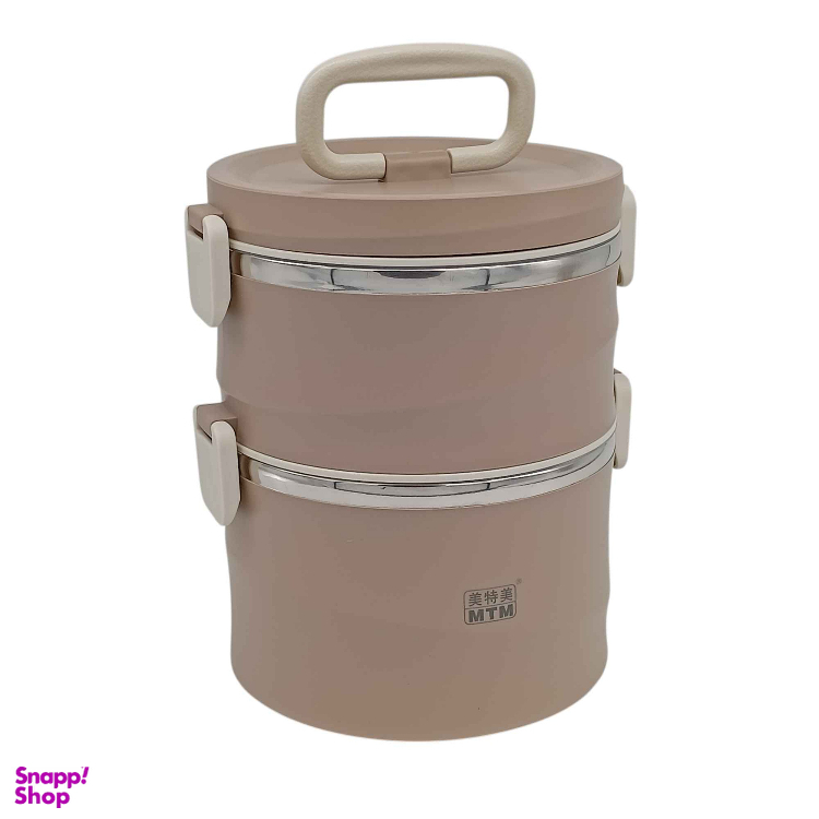 ظرف نگهدارنده غذا مدل دو طبقه کد 017