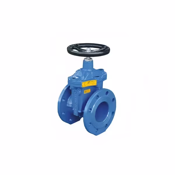 شیر فلکه کشویی زبانه لاستیکی چدنی PN18 سایز 2 1.2 اینچ وگ ایران بی همتا