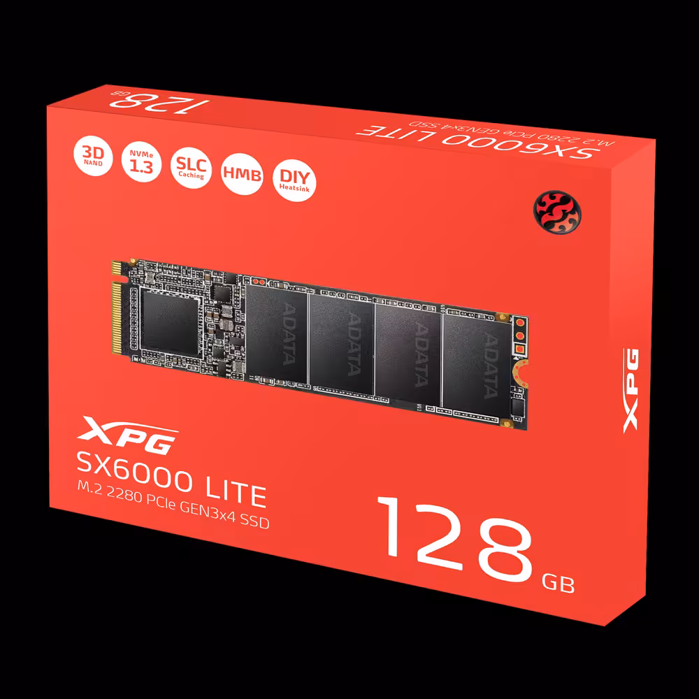 حافظه SSD اینترنال ای دیتا مدل SX6000 Lite ظرفیت 128 گیگابایت