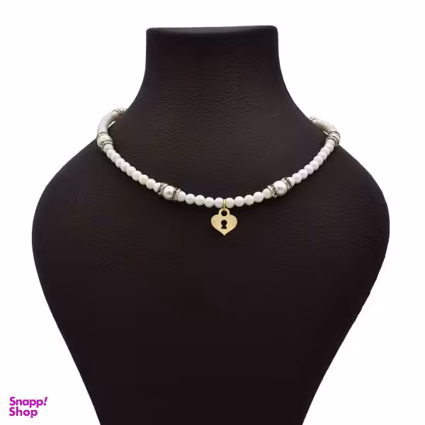 گردنبند طلا 18 عیار زنانه سانا گالری طرح قلب کد 535D2982