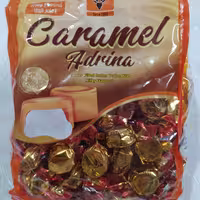 تافی کارامل آدرینا طعم شیری برند آدرین بسته 850گرمی پلمپ شرکتی 
