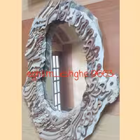 اینه زیبا مزین شده به شعر: فریاد که عمر رفت بر بیهوده با انواع چوب ها👌💓🌹