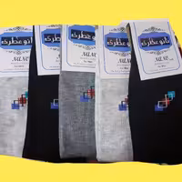 جوراب نخی ضد باکتری نانو،  بسته 12 جفتی