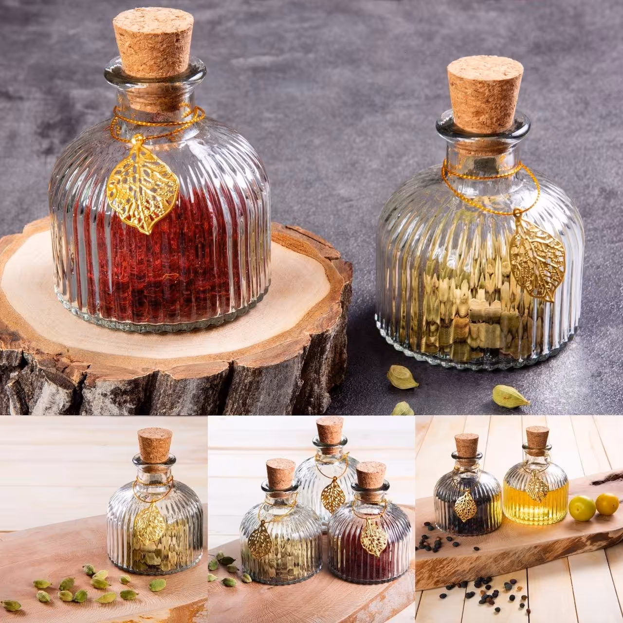 جا زعفران باتیس درب چوب پنبه