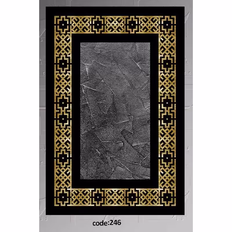 قالیچه درجه1، 1x1.5، باترمزفرش، طرح سامیار، کد246(سایر سایز دایرکت)