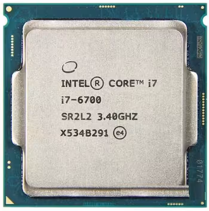 پردازنده تری اینتل مدل Core-i7 با فرکانس 3.4 گیگاهرتز
