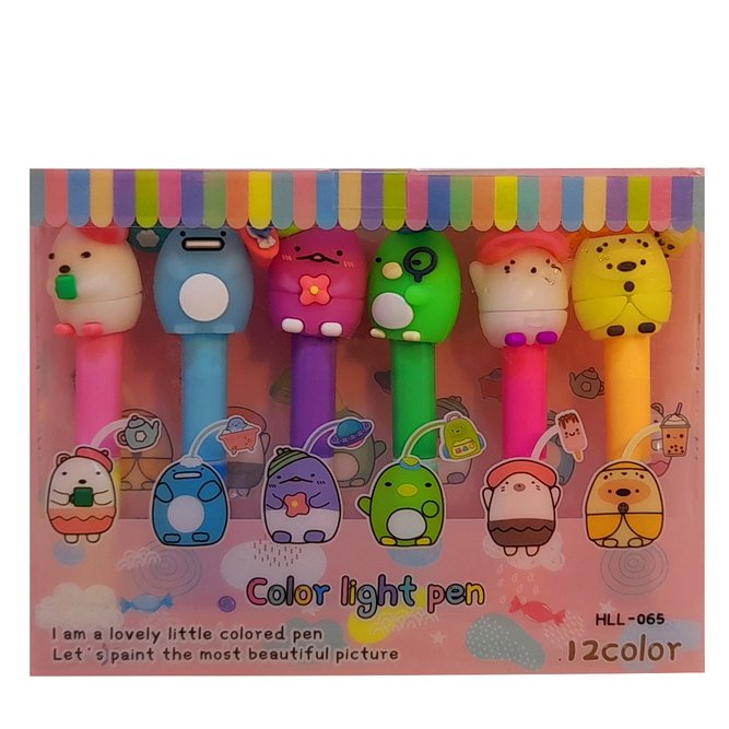 ماژیک علامت زن دو سر  فانتزی 12 رنگ