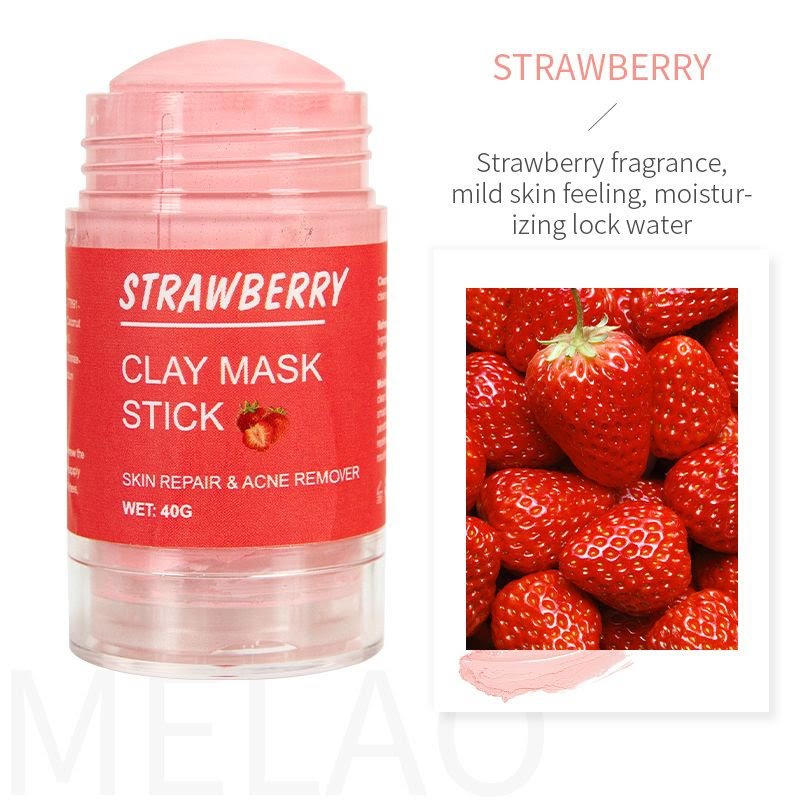 استیک ماسک خاک رس (توت فرنگی)