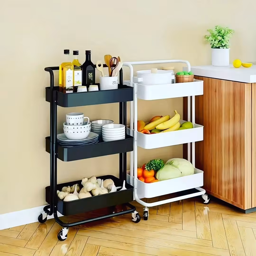 استند ترولی سه طبقه طرح ایکیا وارداتی