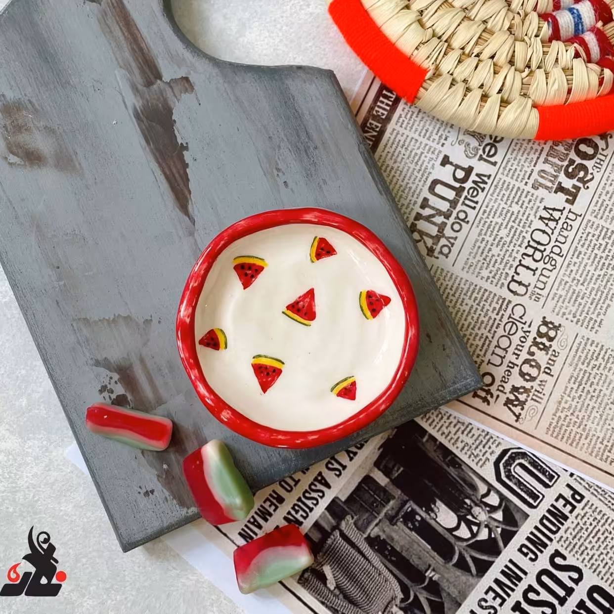 پیاله سرامیکی دستساز کد 11