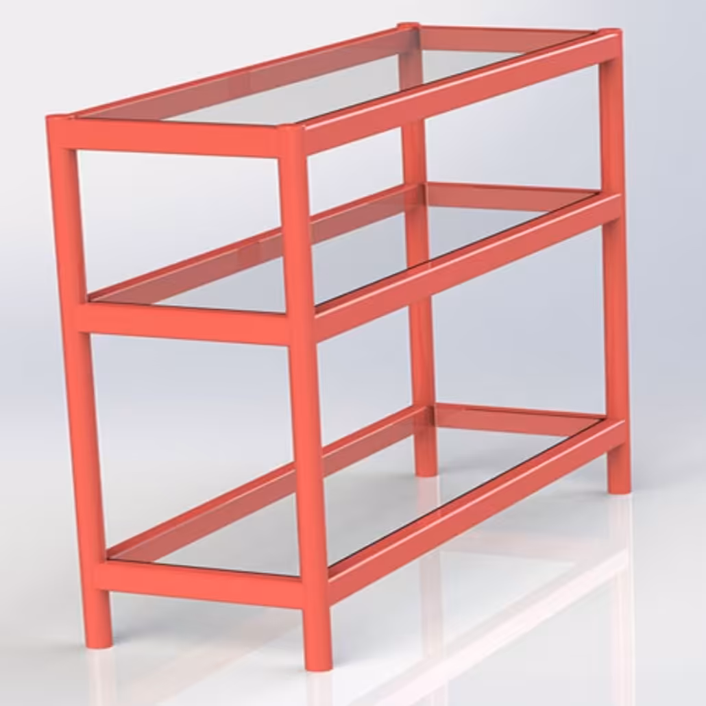 ویترین پیشخوان 1 متری 3 طبقه بدون شیشه ارسال بوسیله تیپاکس یا باربری بصورت پس کرایه بعهده مشتری 