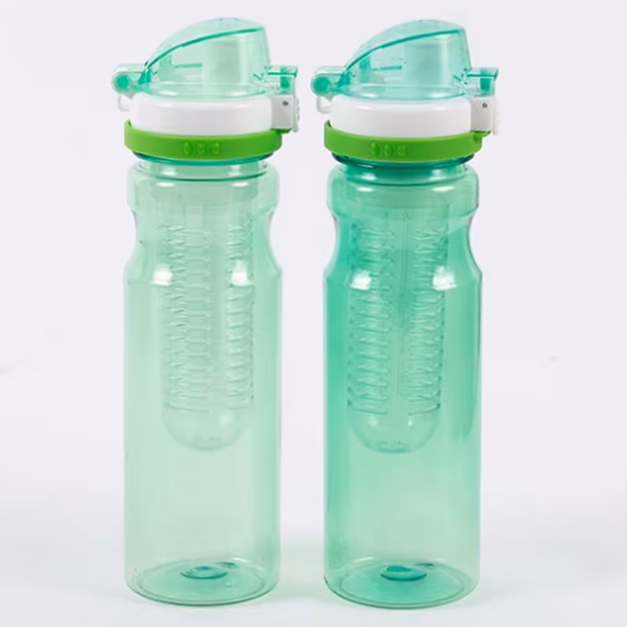 قمقمه مدل قفل دار کد 600 گنجایش 0.6 لیتر سبز