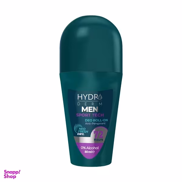 رول ضد تعریق مردانه هیدرودرم مدل Sport Teck حجم 50 میلی لیتر
