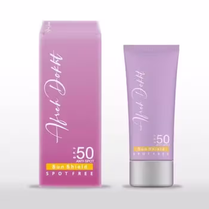 کرم ضد آفتاب ضدلک 50 spf حجم 40 میل آفره دخت 40 میل
