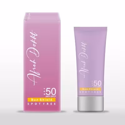 کرم ضد آفتاب ضدلک 50 spf حجم 40 میل آفره دخت 40 میل