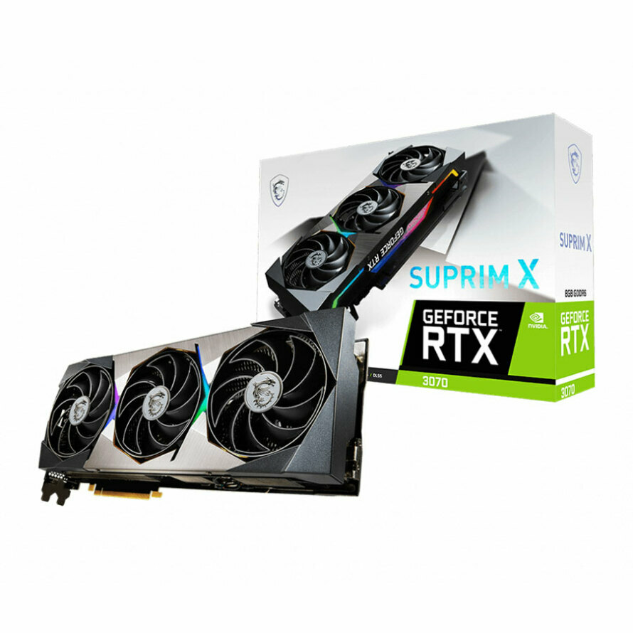 کارت گرافیک ام اس آی GeForce RTX 3070 SUPRIM X 8G LHR