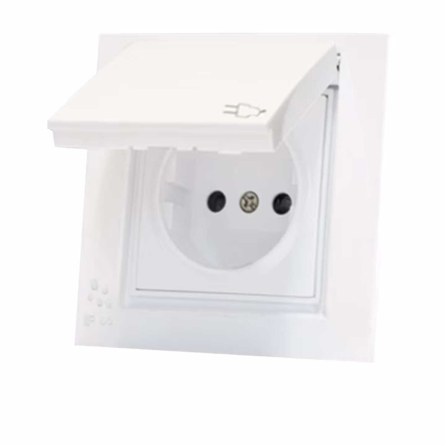 پریز دلند مدل بارانی توکار IP دار