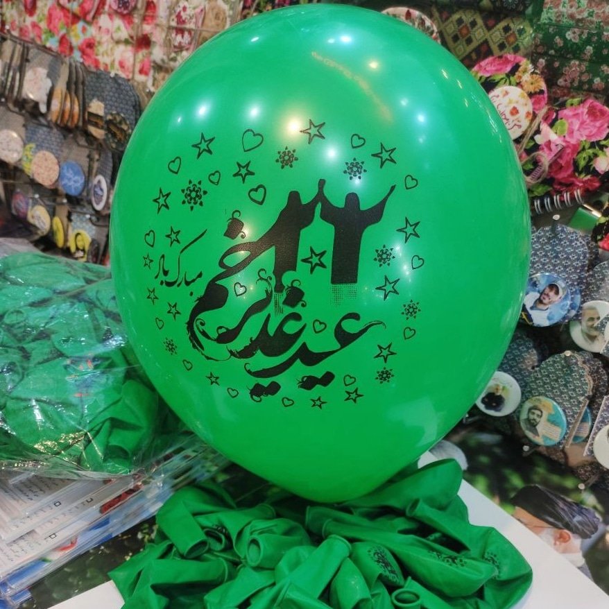 بادکنک غدیر سایز بزرگ رنگ مختلف بدون نی