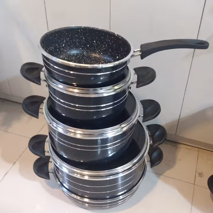 سرویس قابلمه 8 پارچه گرانیتی اوج