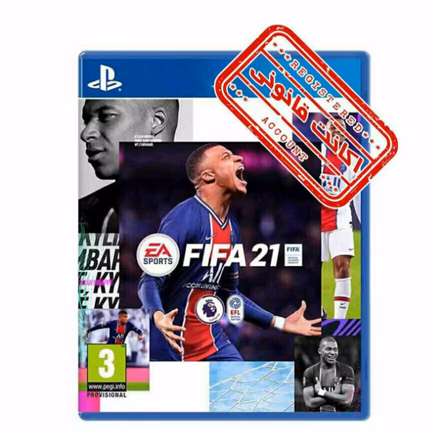 اکانت قانونی ظرفیت دو FIFA 21 برای PS5/PS4