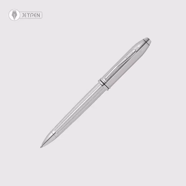 خودکار کراس مدل تاونزند اسلیم رنگ پلاتینوم براق