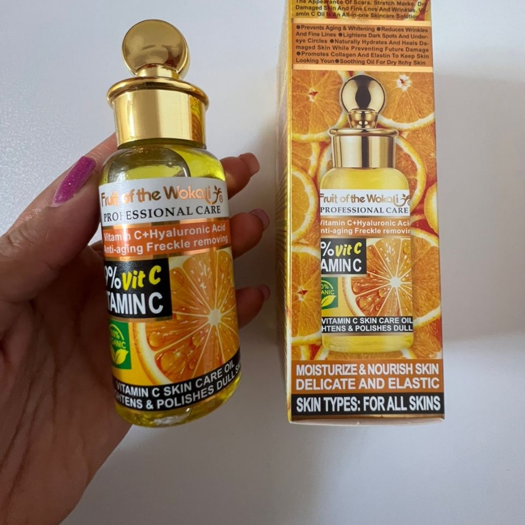 روغن ویتامین سی روشن کننده وجوانساز صورت و بدن 190ت