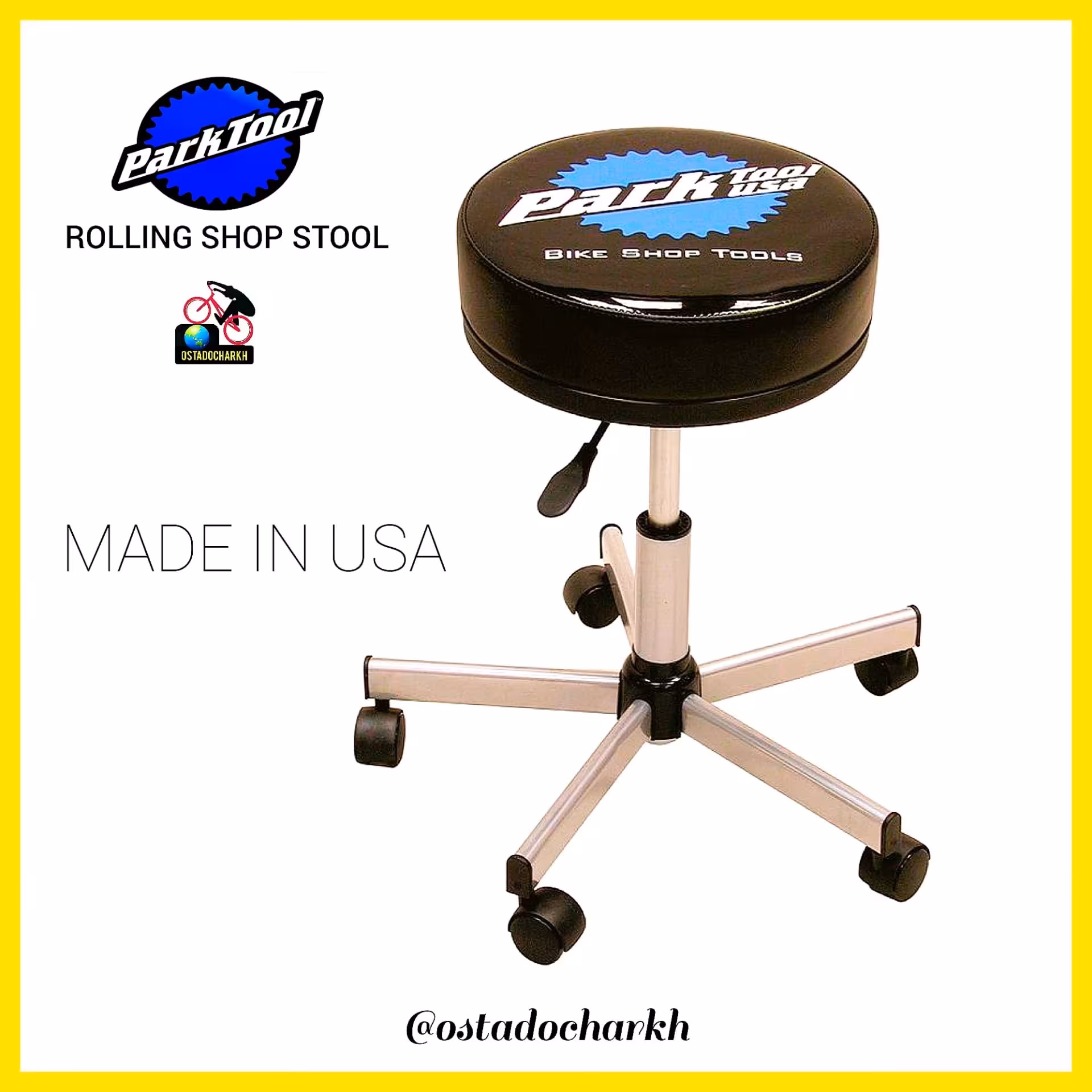 صندلی چرخدار حرفه ای پارک تول آمریکا مخصوص تعمیرات دوچرخه