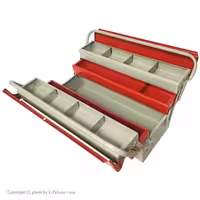 جعبه ابزار لومانو 40 سانتی 3 طبقه مدل 403