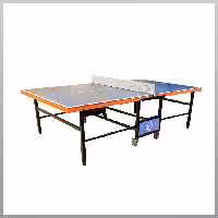 میز پینگ پنگ پارکی شیشه ای سکوریت رنگی المپیک