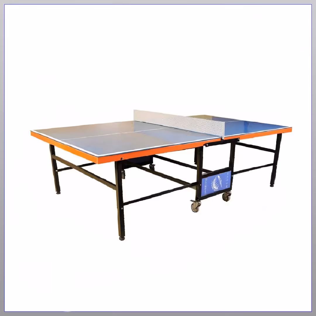 میز پینگ پنگ پارکی شیشه ای سکوریت رنگی المپیک