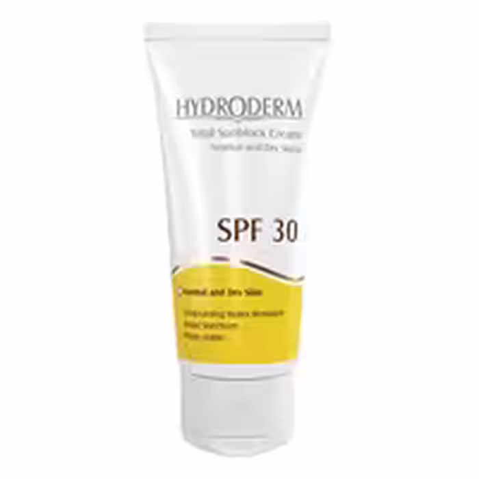 کرم ضد آفتاب هیدرودرم SPF30 حجم 50 میلی لیتر