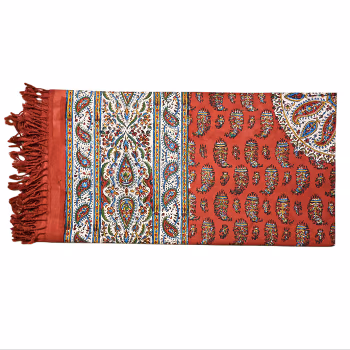 رومیزی قلمکار صدر مدل کف لپ کد 100
