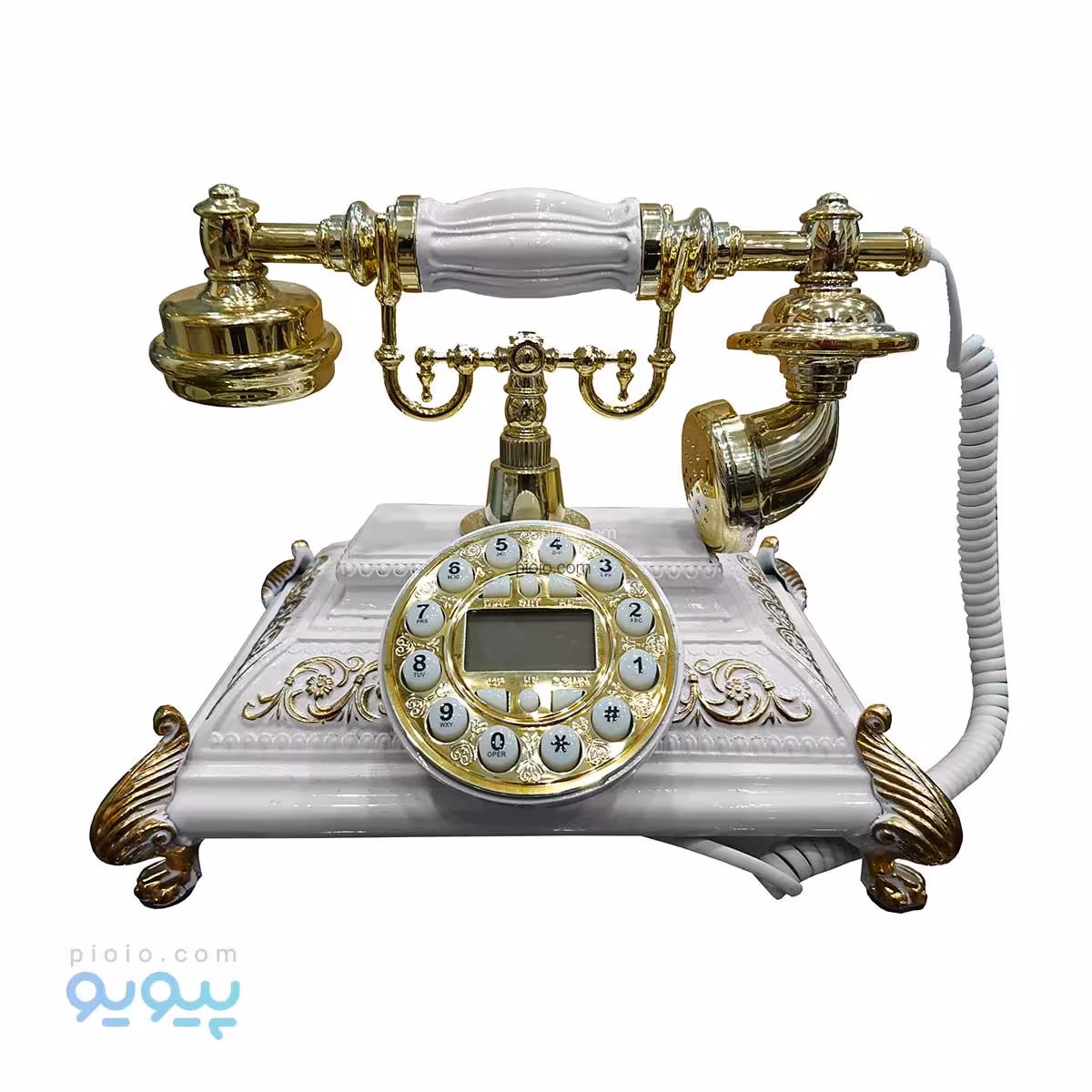تلفن سیم دار کلاسیک رزینی