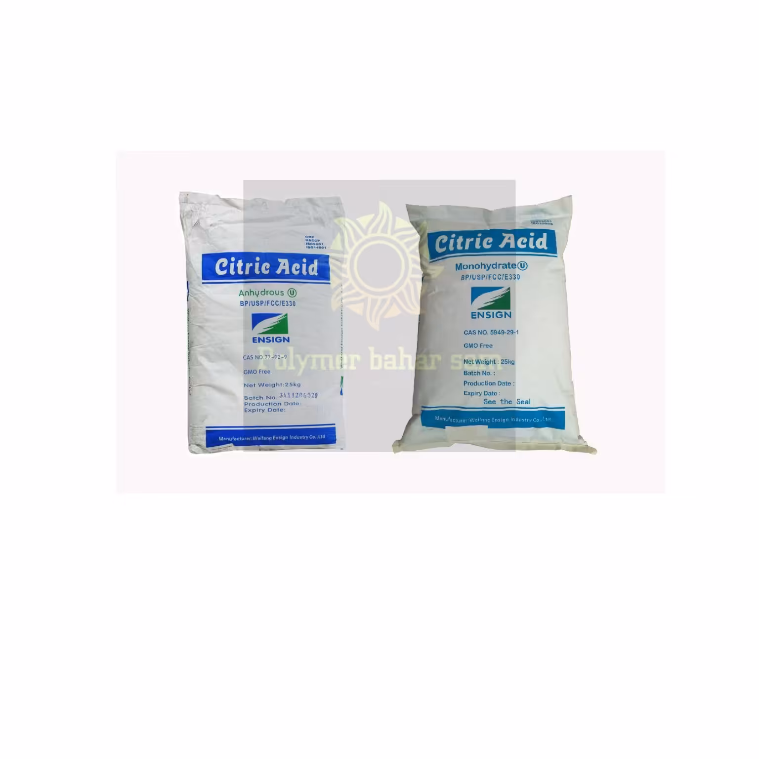 اسید سیتریک صنعتی 25 کیلویی  