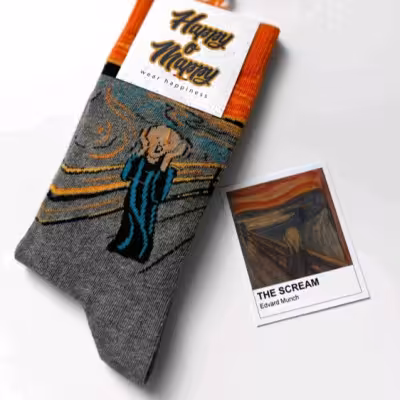 جوراب جیغ کالکشن Art پنبه فری سایز