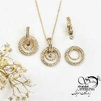 نیمست ژوپینگ دایره چند لاین طرح طلا کد 17717