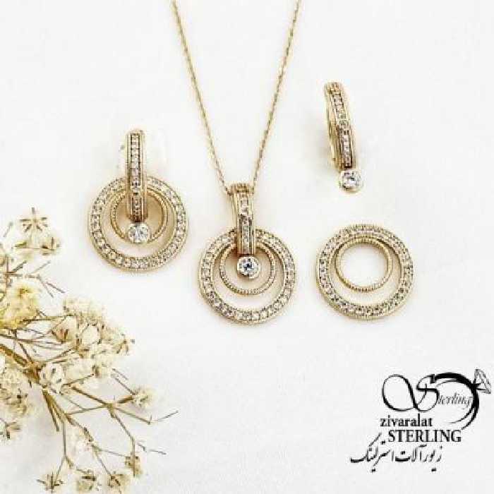 نیمست ژوپینگ دایره چند لاین طرح طلا کد 17717