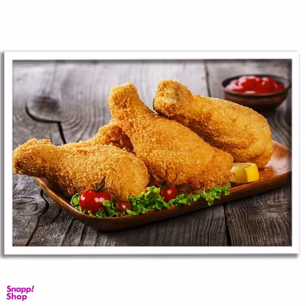تابلو نوری بکلیت طرح مرغ سوخاری مدل لایت باکس W-S68