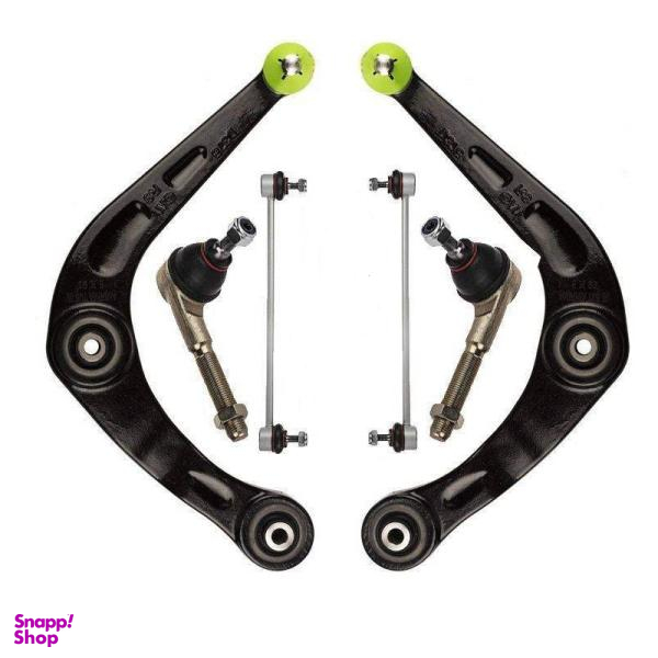 قطعات جلوبندی خودرو کد k490 مناسب پژو 206 مجموعه 6 عددی