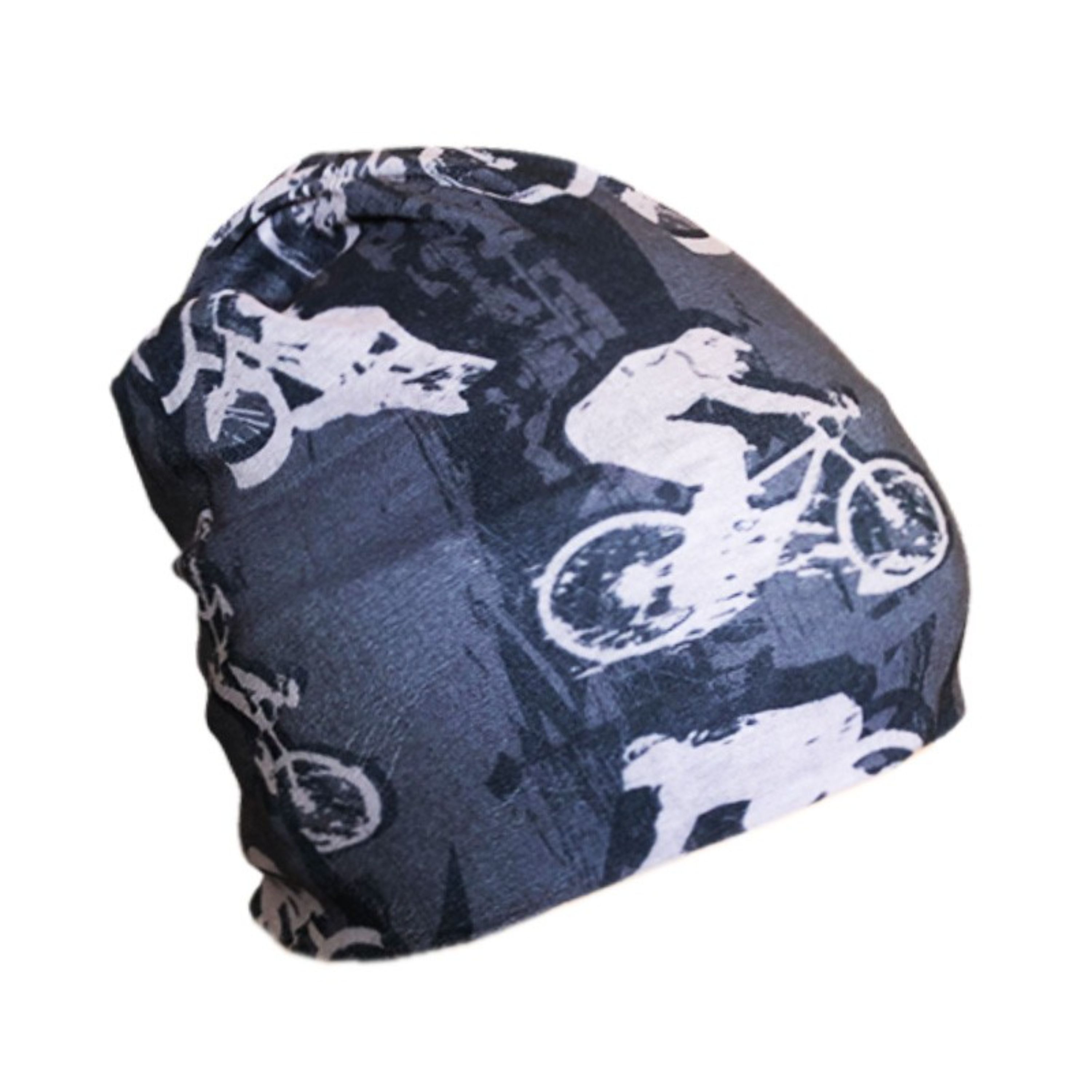 دستمال سر طرح دوچرخه کد 1402001