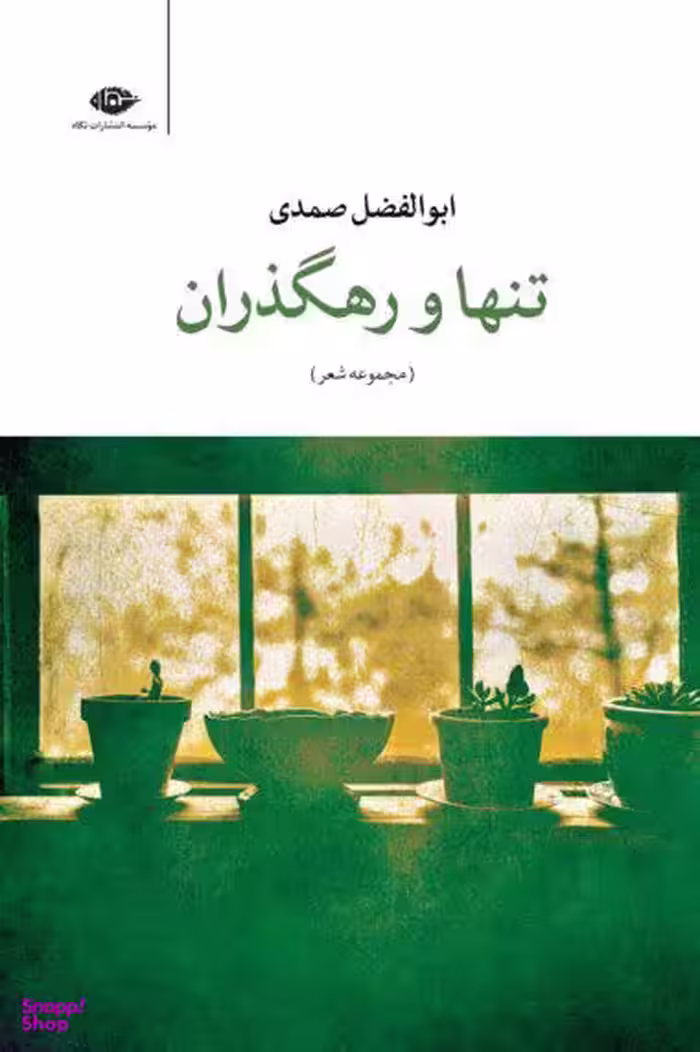 کتاب تنها و رهگذران اثر ابوالفضل صمدی انتشارات نگاه