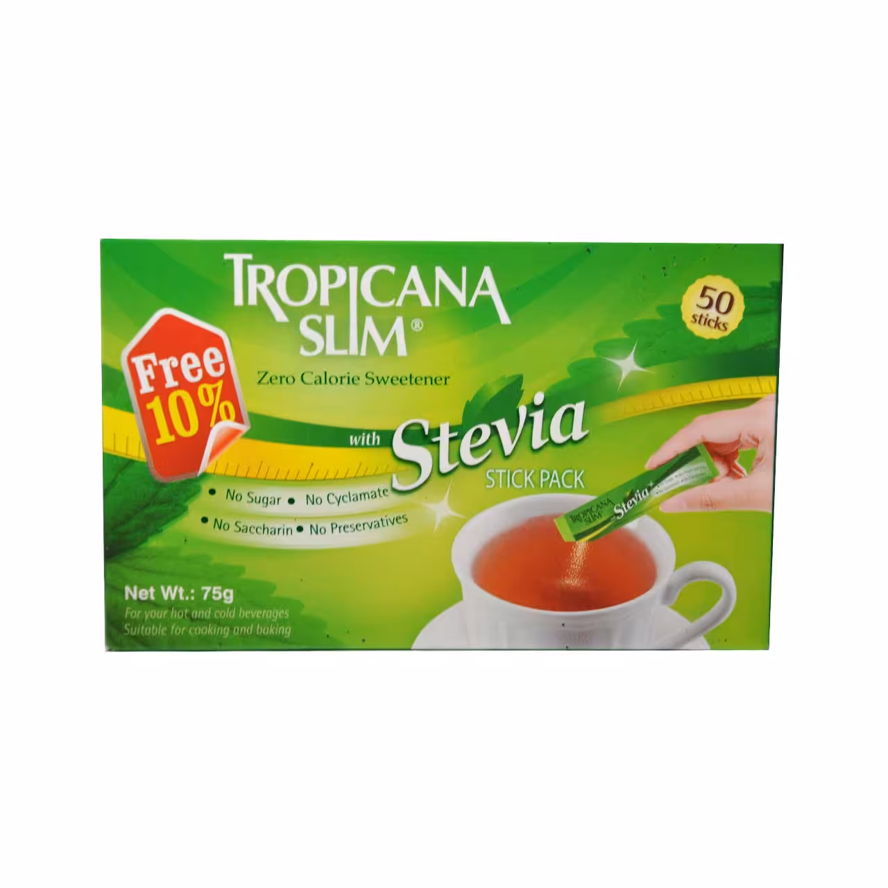 شکر رژیمی بدون کالری با استویا 50 عددی