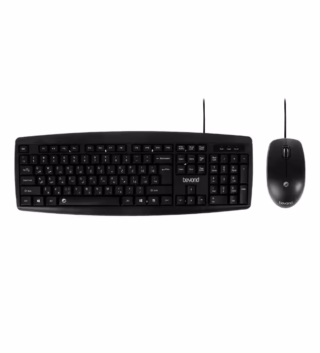 کیبورد و ماوس با سیم بیاند مدل BMK-3420