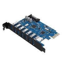 هاب یو اس بی 7 پورت PCI اوریکو مدل PVU3-7U