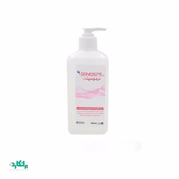 ژل ضدعفونی کننده دست درموسپت حجم یک لیتری