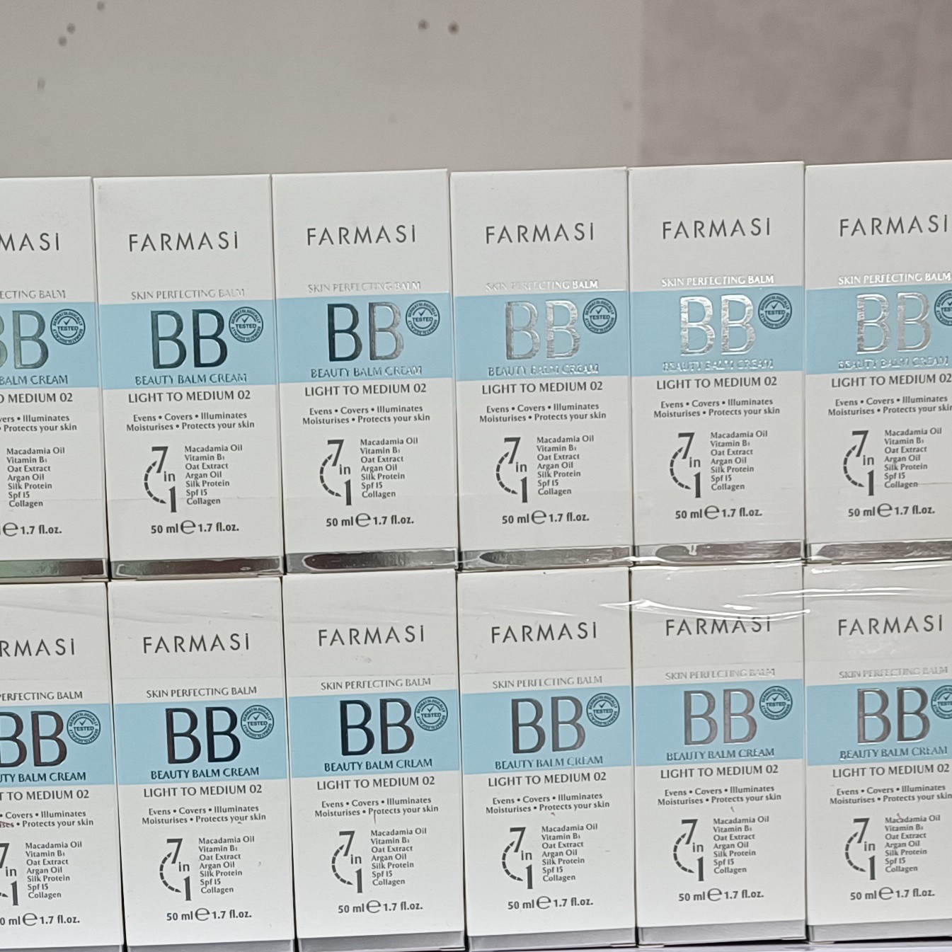 بی بی کرم 7 در 1 فارماسی شماره 01 اصلی ساخت ترکیه Farmasi BB Cream 7in1 Light