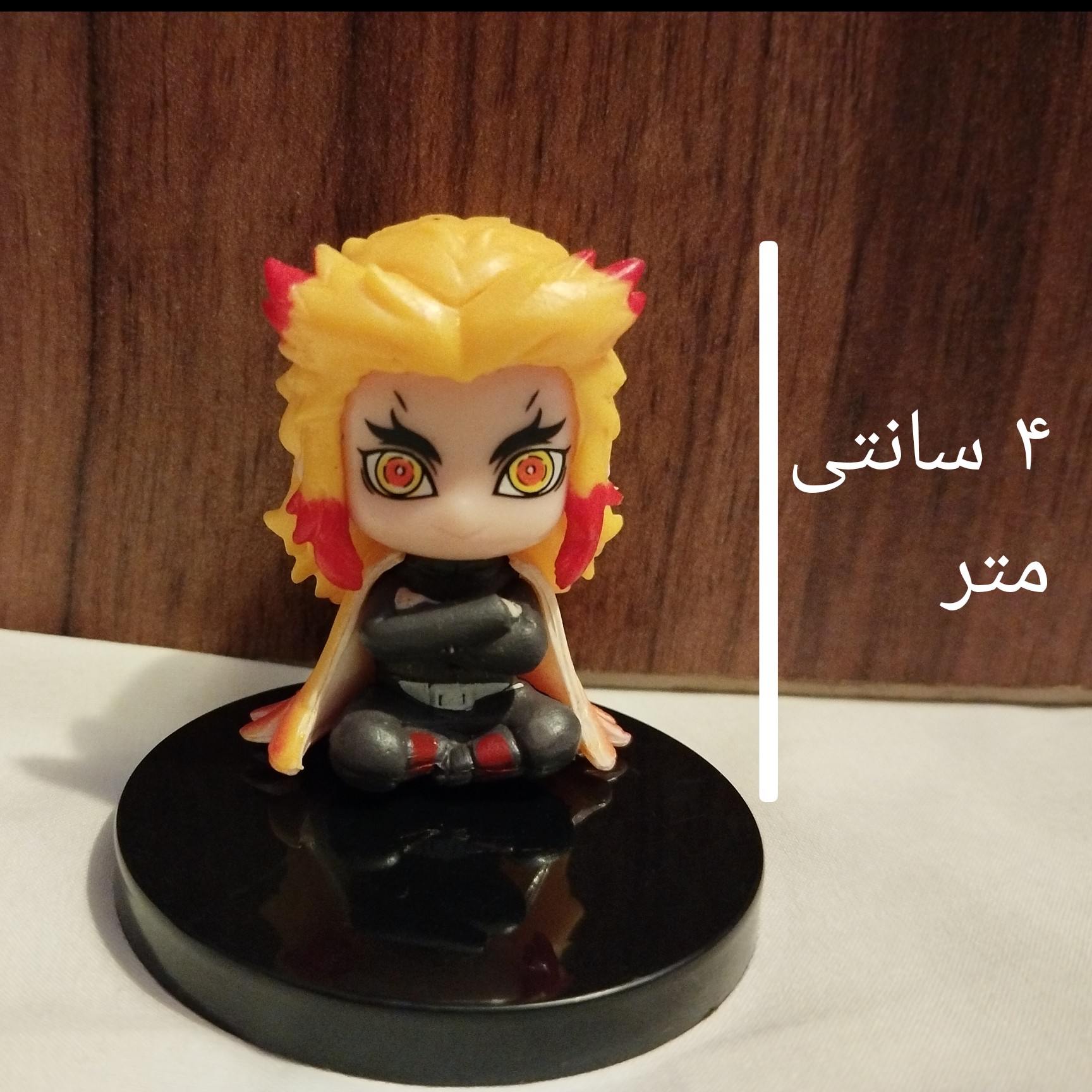 اکشن فیگور رنگوکو انیمه شیطان کش مدل فندقی 4 سانتی متر