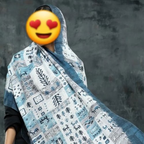 شالهای نخی منگوله دار بارانی از رنگ های مناسب فصل تابستان
