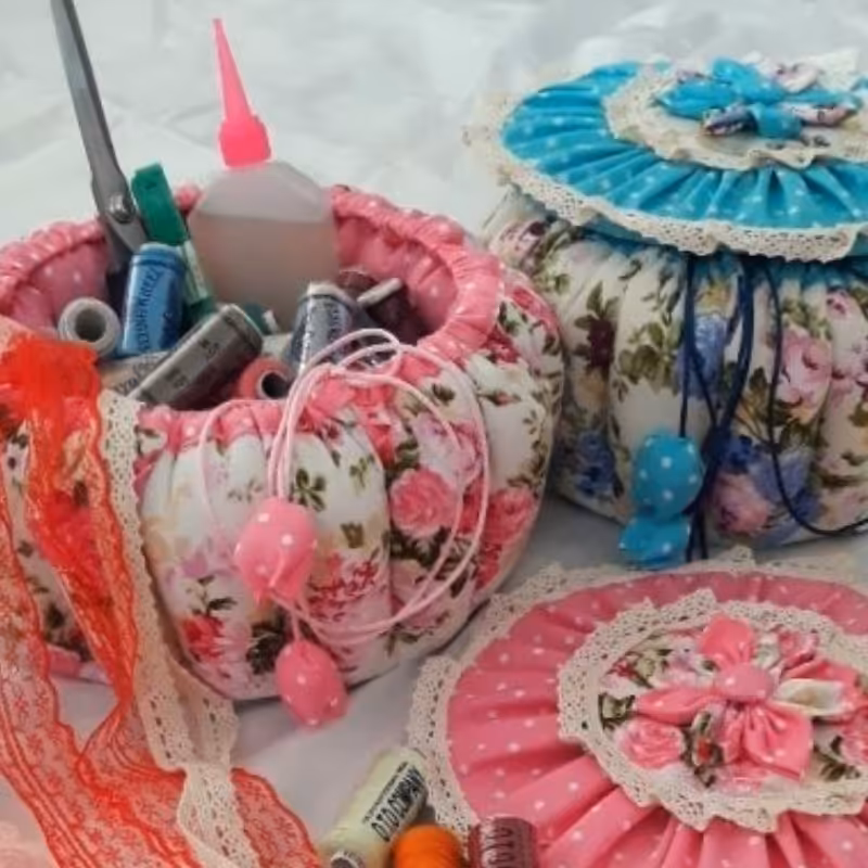 باکس وسایل خیاطی ولوازم آرایشی  