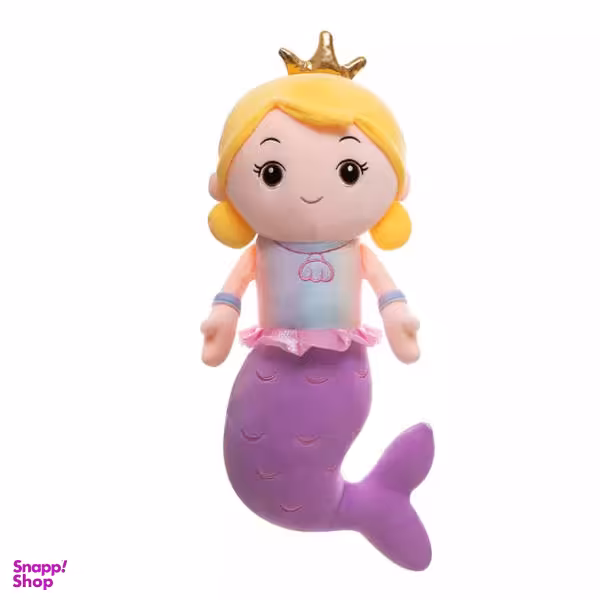 عروسک طرح پری دریایی کد 002 ارتفاع 40 سانتی متر